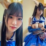 顔・巨乳・スレンダーの3拍子揃った現役チアガールのハメ撮り動画流出